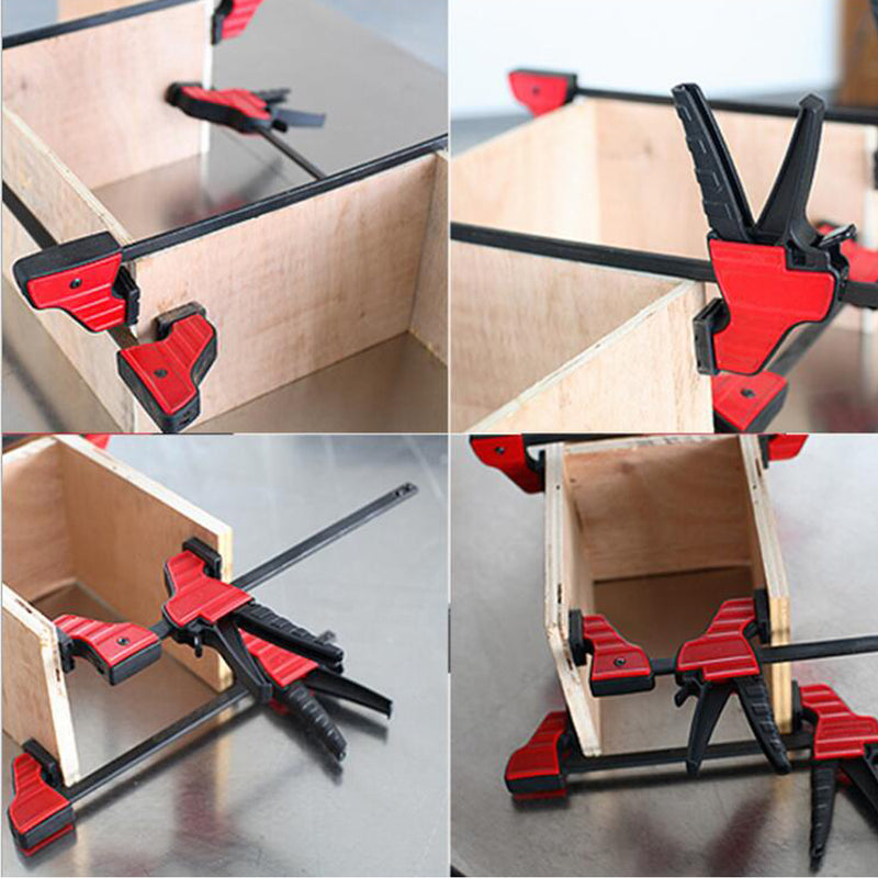 4/6/12/18 Inch Plastic F Clamp Heavy Duty Holder Quick Release Parallel Wood Tool Woodworking Clamp