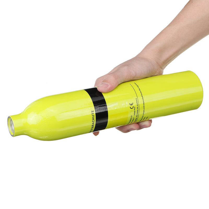 0.5L Oxygen Cylinder Mini Scuba Diving Equipment Air Tank Oxygen Tank Cylinder