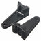 LED Work Light Bar SidE-mounts Brackets Double Row Aluminum Alloy Universal
