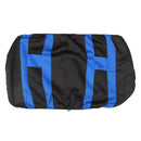 Universal Car Seat Covers Front Rear Protectors 9 Piece Set Washable Blue & Black