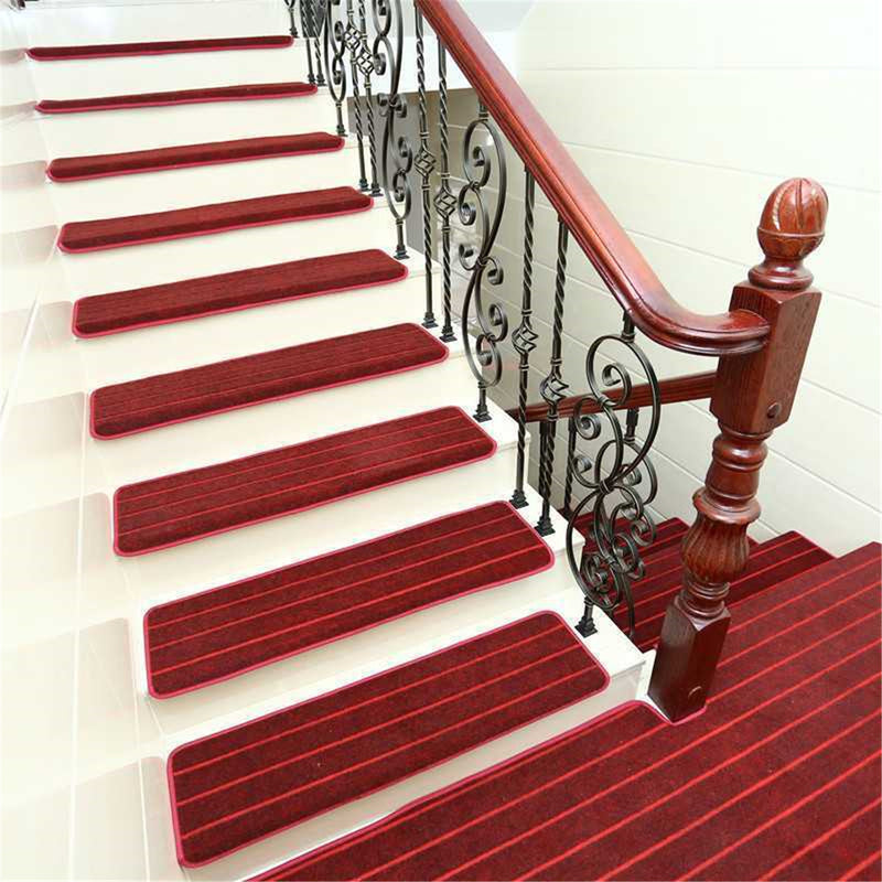 Non Slip Tread Carpet Mats Step Staircase Non Slip Mat Protection Cover Pad