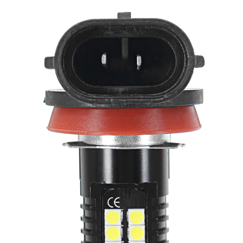 1pcs H11 21SMD LED Car Fog Lights Driving Lamp Bulb with Projector Lens 21W Xenon White