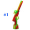 Silicone Water Pipe Shape Mini Pipes Weed Handheld