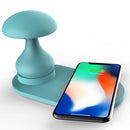 Bakeey 3 In 1 10W 7.5W 5W Night Light Indication Lamp Fast Charging Wireless Charger For iPhone XS 11 Pro Huawei P30 Pro Watch 5 Headset