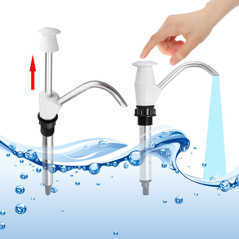 Metal Caravan Sink Water Hand Pump Double Action Trailer Motorhome Replacement