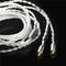 BGVP 3.5mm 5N Earphone Cable Silver Plating Copper MMCX Earphone Audio Cable