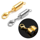 Gold Silver Magnetic Bracelet Necklace Lobster Clasp DIY Jewelry