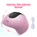 36W 12 LED Quick Sensor Professional UV Nail Lamp Light Polish Gel Dryer Machine