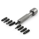 LAOTIE EDC Screwdriver Fingertip Titanium Alloy Bolt Driver Gyro 6mm Batch Head Outdoor Tool Titanium Screwdrivers