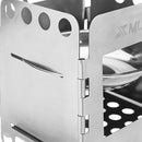 Xmund XD-ST4 Portable Cooking Stove Outdoor Picnic BBQ Furnace Wind Shield With Plate Cookware