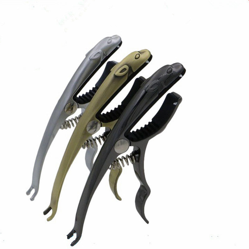 Huidear B12 Zinc Alloy Quick Change Key Capo Guitar Capo for Acoustic Electric Guitar Ukulele