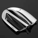2pcs Chrome Rear Tail Light Trim Decoration Cover For Honda CRV CR-V 2012-2014