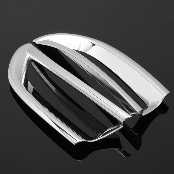 2pcs Chrome Rear Tail Light Trim Decoration Cover For Honda CRV CR-V 2012-2014