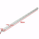 Pair Warm White LED Strip Light Bar 5630 SMD Interior Lamp For Car Van Caravan Boat LWB Fish Tank