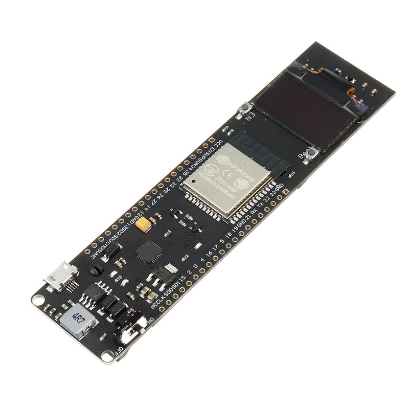 LILYGO TTGO ESP32 WiFi + bluetooth 18650 Battery Protection Board 0.96 Inch OLED Development Tool