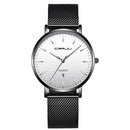 CRRJU 2270 Men Simple Dial Business Style Fashion Full Steel Strap Quartz Watch