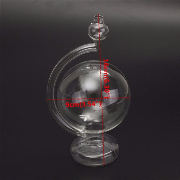 Weather Glass Storm Forecast Predictor Bottle Barometer Blue Pigment Vase