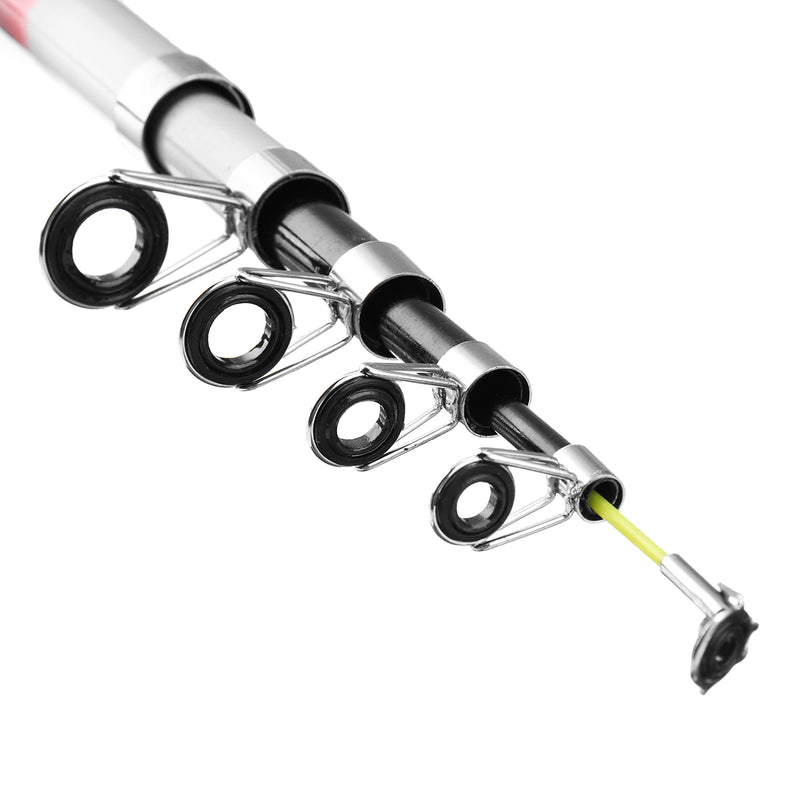 Fishing Rod Portable Sea Spinning Pole Portable Ultralight Fiber Telescopic Fishing Tools