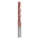 Drillpro 6 Flutes 6.5-10mm Milling Cutter HRC55 Tungsten Steel Carbide AlTiN Coating End Mill CNC Tool