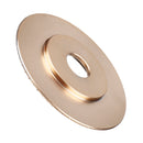 Drillpro 110mm Tungsten Carbide Bevel Wood Shaping Disc Carving Disc 22mm Bore Sanding Grinder Wheel for 115 125 Angle Grinder