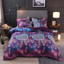 3 PCS Bedding Sets Unicorn And Campanula Quilt Cover Pillowcase For Queen Size