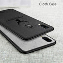 BAKEEY Deer Shockproof Cloth&TPU Protective Case For Xiaomi Redmi 7