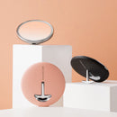 Jordan&Judy Portable Travel Makeup Mirror USB Rechargeable LED Mirrors With Storage Bag