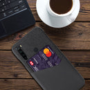 Bakeey Luxury PU Leather Cloth with Card Slot Shockproof Anti-scratch Back Cover Protective Case for Xiaomi Redmi Note 8