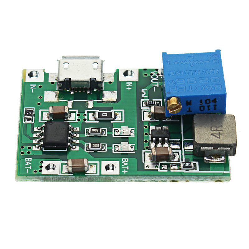 50pcs 3.7V 9V 5V 2A Adjustable Step Up 18650 Lithium Battery Charging Discharge Integrated Module