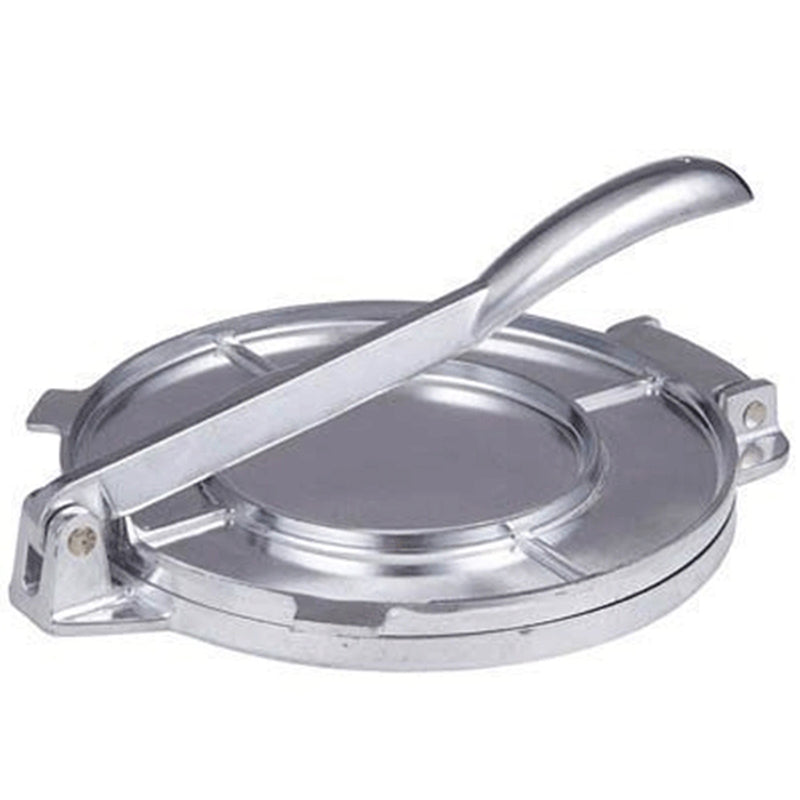 Tortilla Maker Press Heavy Duty Restaurant Commercial Authentic Aluminium Meat Press
