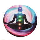 KALOAD Anti-skid Chakren Meditation Round Yoga Mats Floor Verdicken Yoga Teppiche