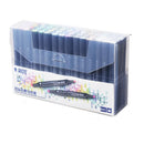 STA 3203 Marker Black Rod White Rod Gel Pen Standard Set 12 24 36 48 60 Box Hand-painted Design