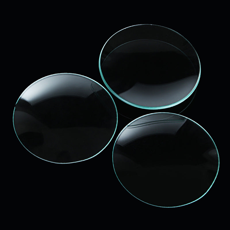 10Pcs 60mm Lab Watch Glass Beaker Cover Concave Dishes Laboratory Glassware Supplies