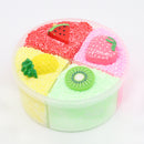 Four-color Slime Unmixed Fruit Dessert Animal Snow Rice Cotton Mud Clay 120ml