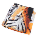Bed Quilt Doona Duvet Cover Set Bedding Sets Black Polyester Tiger