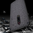 Bakeey Luxury Fabric Soft Silicone Edge Shockproof Protective Case For Xiaomi Mi 9T / Xiaomi Mi 9T pro / Xiaomi Redmi K20 / Redmi K20 PRO