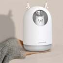 300ML USB Pets Air Humidifier LED Luminous Fine Fog Cool Steam Essential Oil Diffuser For Car Room
