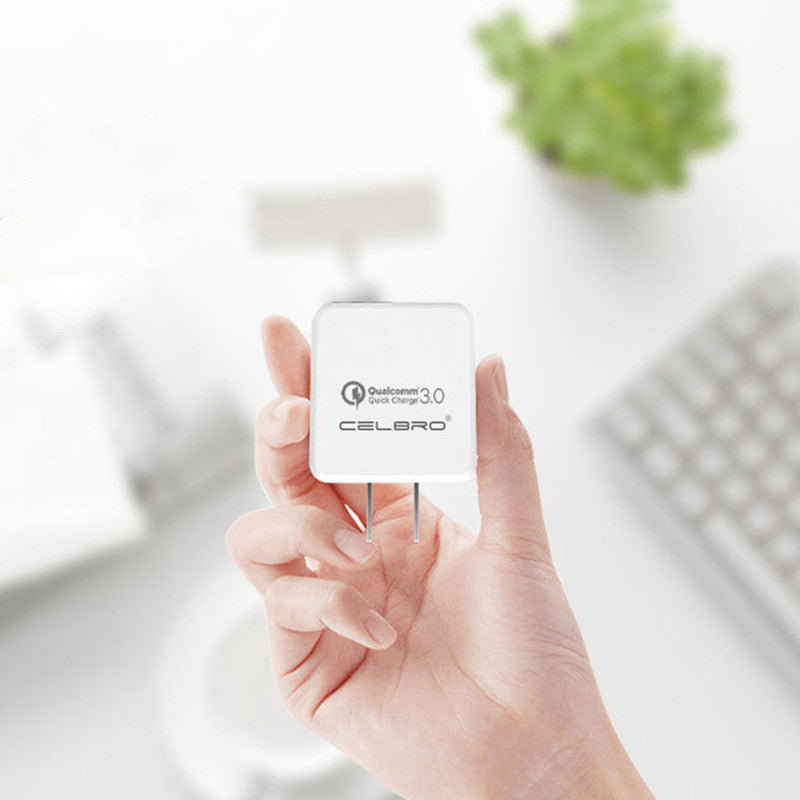 Bakeey Quick Charge 3.0 USB EU Charger Wall Charger Adapter for Samsung Galaxy S9 Huawei FCP