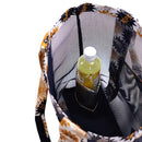 Honana HN-TB25 Travel Mesh Organizer Bag Fashion Large Beach Toiletry Storage Tote Bag