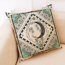 Mandala Tarot Creative Style Linen Throw Pillow Cover Home Office Back Cushion Cover Star Pillow Case