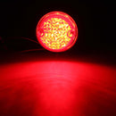 Universal 12V Motorcycle LED Rear Lamp Tail Brake Stop Running Light Black Chrome