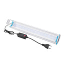 38.5CM Aluminum Adjustable LED Aquarium Light  Fish Tank Panel Lamp Blue+White AC220V