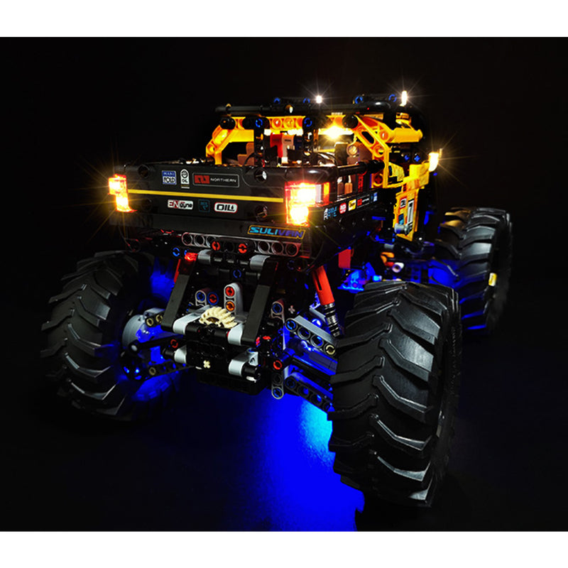 RC LED Light Lighting Kit Only For LEGO Technic 42099 4x4 X-Treme Off-Roader Toy