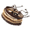 Trendy Wrap Bracelet Multilayer Bead Chain Jewelry Gift Men Bracelet