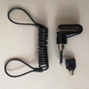 Electric Scooter Skateboard Anti-Theft Disc Brake Wheels Lock With Steel Wire For Xiaomi Mijia M365/ Pro Scooter Accessories