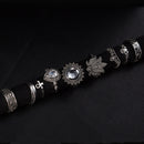 9Pcs Bohemian Statement Ring Sets Vintage Geometric Sun Stars Crown Flower Knuckle Rings for Women
