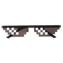Double Row Pixels Glasses Photography Tools Cool Pose Style Toys