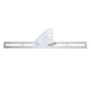 Drillpro Multifunction Stainless Steel Revolutionary Carpentry Tool Measuring Angle Ruler Woodworking Triangle Ruler Angle Line Scribing Ruler Protractor
