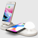 Bakeey 10W 3 In 1 Mushroom Night Light Quick Charging Wireless Charger For iPhone 11 Pro XS Huawei P30 Xiaomi Mi9 S10+ Note 10