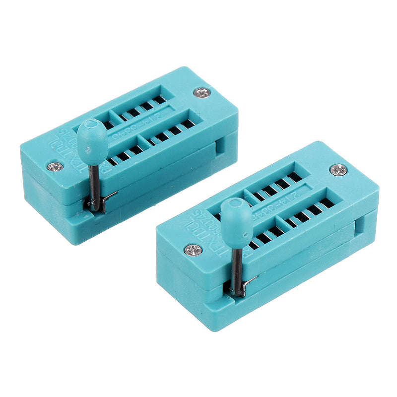 20pcs IC Lock Seat Zif Socket Test Universal zif Sockets 14Pin